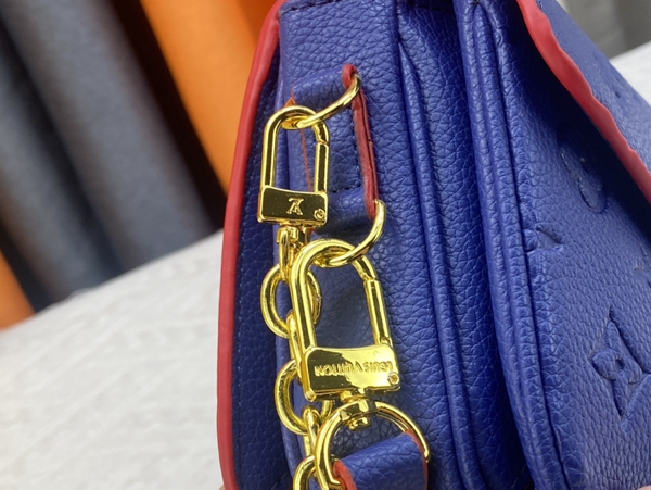 ルイヴィトンバッグ角部分ディテール